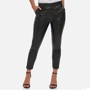 Calvin Klein buttery soft faux leather leggings